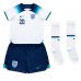 Echipament fotbal Anglia Phil Foden #20 Tricou Acasa Mondial 2022 pentru copii maneca scurta (+ Pantaloni scurti)
